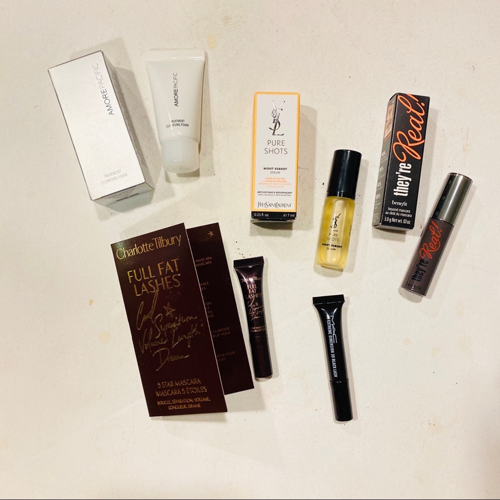 YSL Tilbury MAC BENEFIT AmorePacific makeup bundle